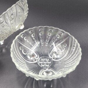 Anchor Hocking Burple Clear Dessert Bowls – Set of 2